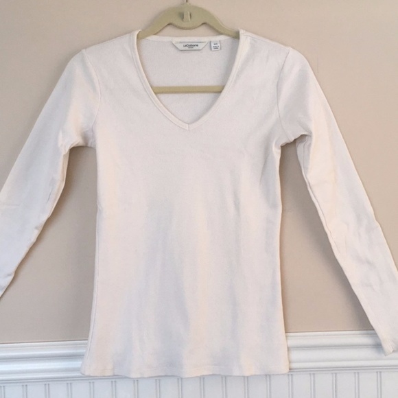 Liz Claiborne White Top - Picture 1 of 3